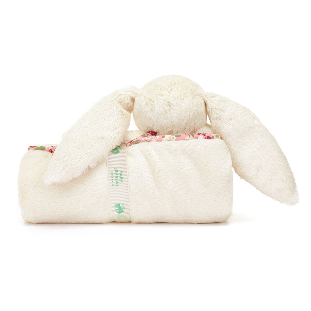 Blossom Cream Bunny 'Berry' Blankie | Jellycat