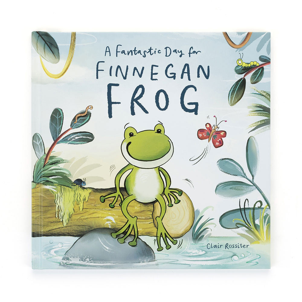 A Fantastic Day for Finnegan Frog Book | Jellycat
