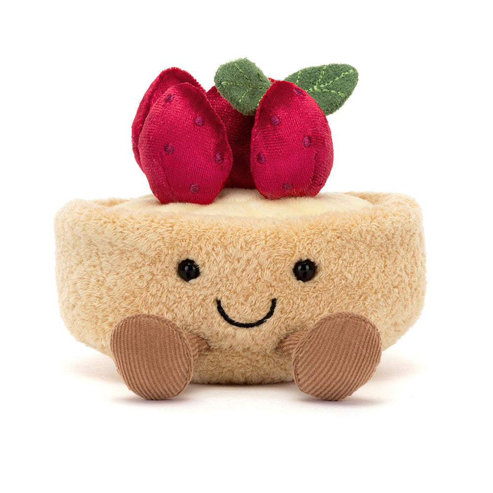 Amuseables Fleurette Tarte Aux Fraises | Jellycat