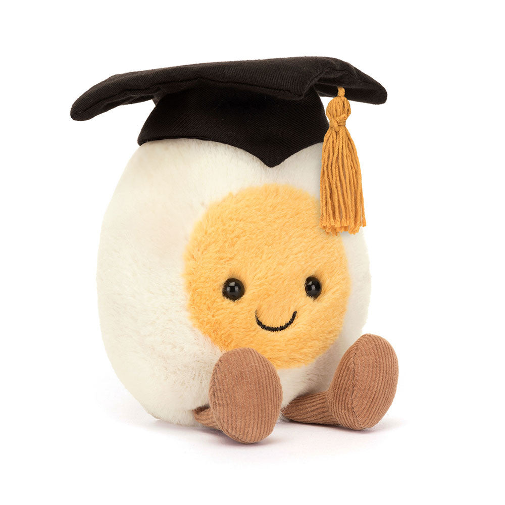 Amuseables Boiled Egg Graduation | Jellycat