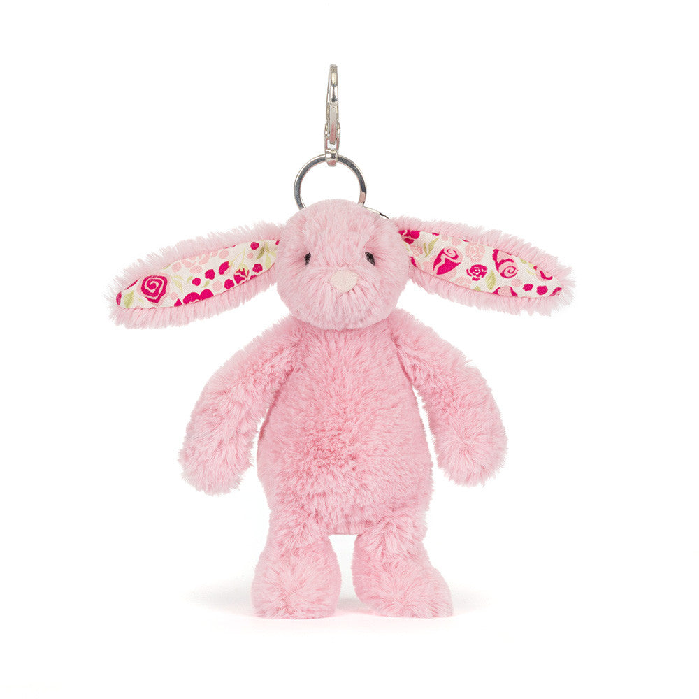 Blushkin Blossom Bunny Bag Charm | Jellycat
